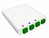 PTO multifibre : 2 à 4 connecteurs optiques